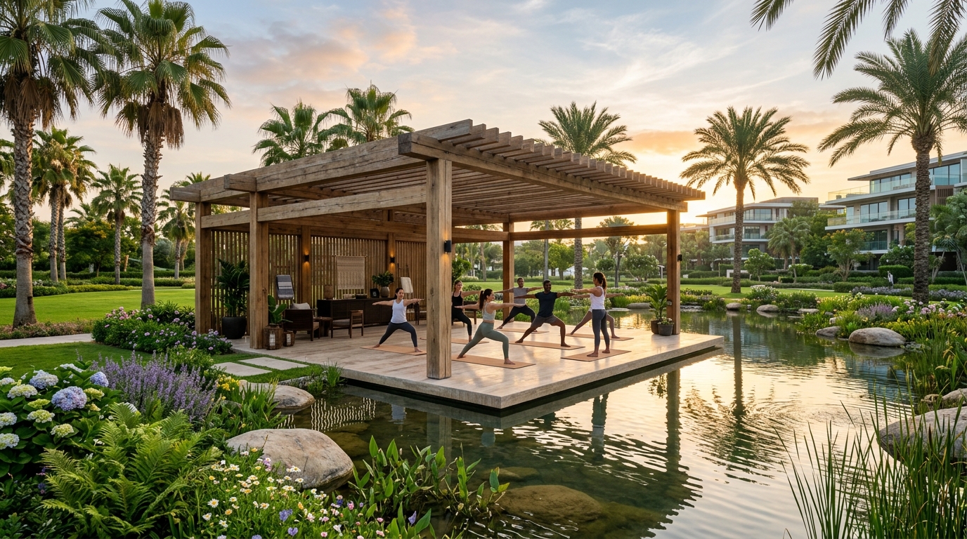 Outdoor Yoga Pavilion
